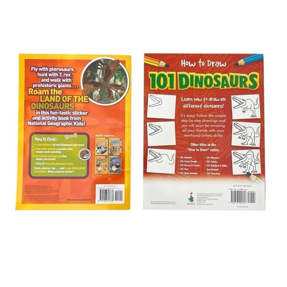 New Craft Dinosaur Set of 3